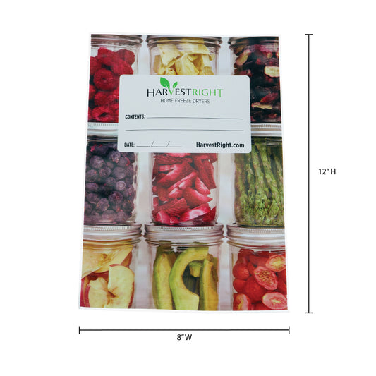 8x12" Mylar Bags - 50 Pack